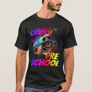 Camiseta Estou Pronta Para Esmagar Crianças De Caminhão De