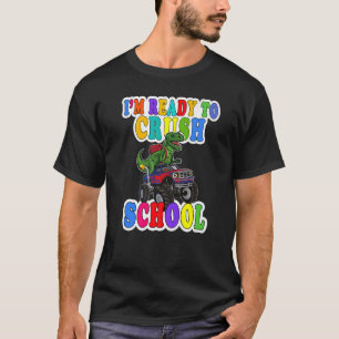Camiseta Estou Pronta Para Esmagar De Volta Para A Escola D