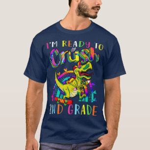Camiseta Estou Pronta Para Esmagar Dinossauros segundos Rai