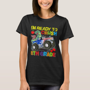 Camiseta Estou Pronta Para Esmagar O Caminhão Monstro Do Di
