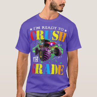 Camiseta Estou Pronta Para Esmagar O Monstro Do 5 Grau