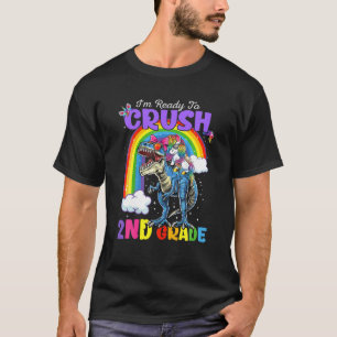 Camiseta Estou Pronta Para Esmagar O Segundo Do Rainbow Din