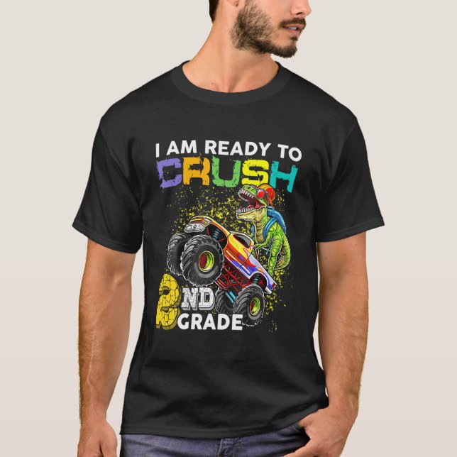 Camiseta Estou Pronta Para Esmagar O Segundo segundo Grau T (Frente)