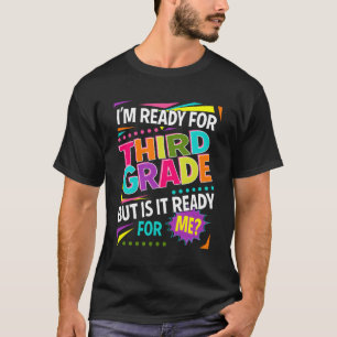 Camiseta Estou Pronta Para O Terceiro Grau Mas Está Pronta