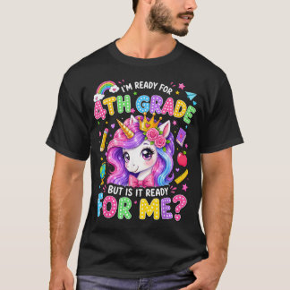 Camiseta Estou Pronto Para a Quarta Série de Volta às Aulas