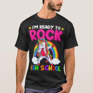 Camiseta Estou pronto para balançar Segundo grau Unicórnio