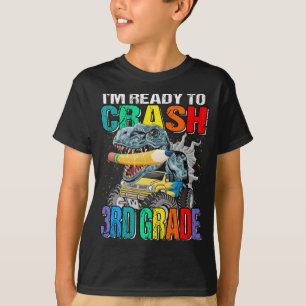 Camiseta Estou pronto para bater o caminhão monstro do 3º