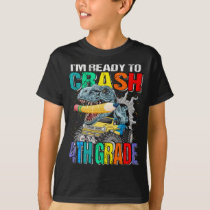Camiseta Estou pronto para bater o caminhão monstro do 4º