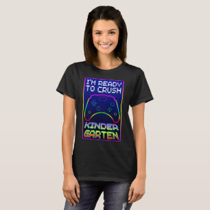 CAMISETA ESTOU PRONTO PARA CRUSH KINDER GARTEN