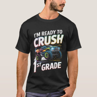 Camiseta Estou Pronto Para Detonar 1º Ano Primeiro Dia da P