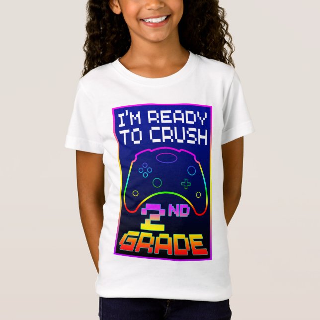 CAMISETA ESTOU PRONTO PARA DETONAR A 2ª SÉRIE (Frente)