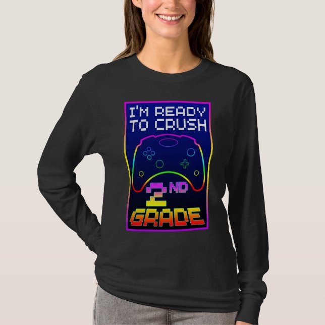 CAMISETA ESTOU PRONTO PARA DETONAR A 2ª SÉRIE (Frente)