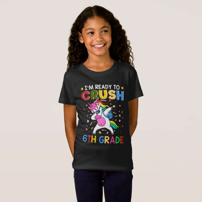Camiseta Estou Pronto Para Detonar a 6ª Série (Frente Completa)