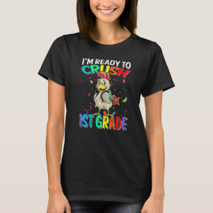 Camiseta Estou Pronto Para Detonar o 1º Ano de Frango de Vo