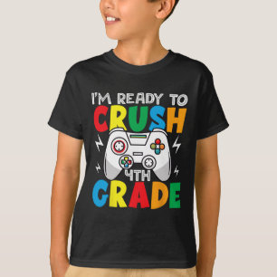 Camiseta Estou Pronto Para Detonar o 4º Ano Gamer Ck na Vol