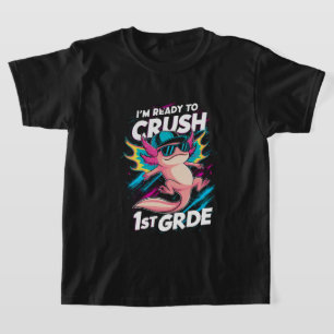 Camiseta Estou Pronto para Detonar o Retorno às Aulas de Ax