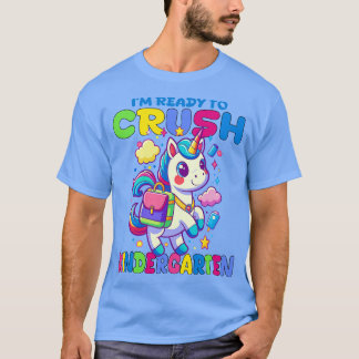 Camiseta Estou Pronto Para Dominar o Jardim de Infância