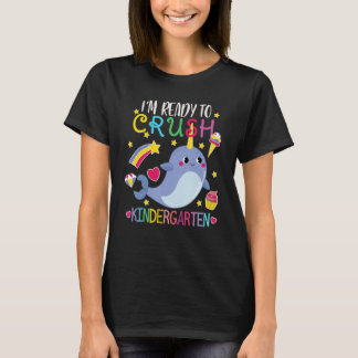 Camiseta Estou Pronto Para Dominar o Jardim de Infância de 