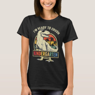 Camiseta Estou Pronto Para Dominar o Jardim de Infância Vol