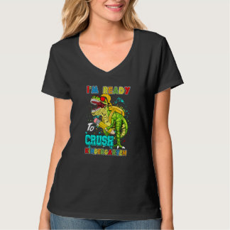 Camiseta Estou Pronto Para Dominar o Jardim de Infância Vol