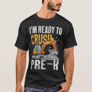 Camiseta Estou Pronto Para Dominar o Primeiro Dia de Pré-es