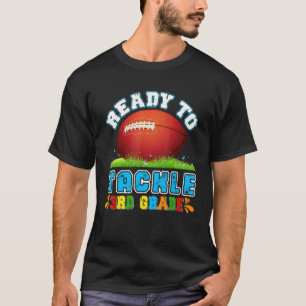 Camiseta Estou pronto para enfrentar o futebol do 3º ano.