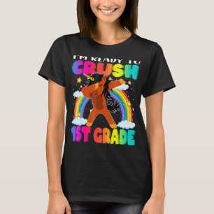 Camiseta Estou pronto para esmagar 1 rua de Grau Afro Unico