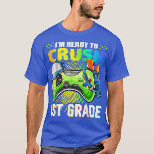 Camiseta Estou pronto para esmagar 1 rua de volta ao vídeo