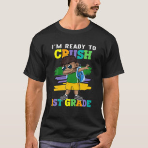 Camiseta Estou pronto para esmagar 1 Rua... professor a aba