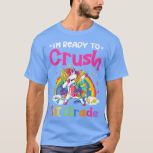 Camiseta Estou pronto para esmagar 1rua de Raiva Unicórn.