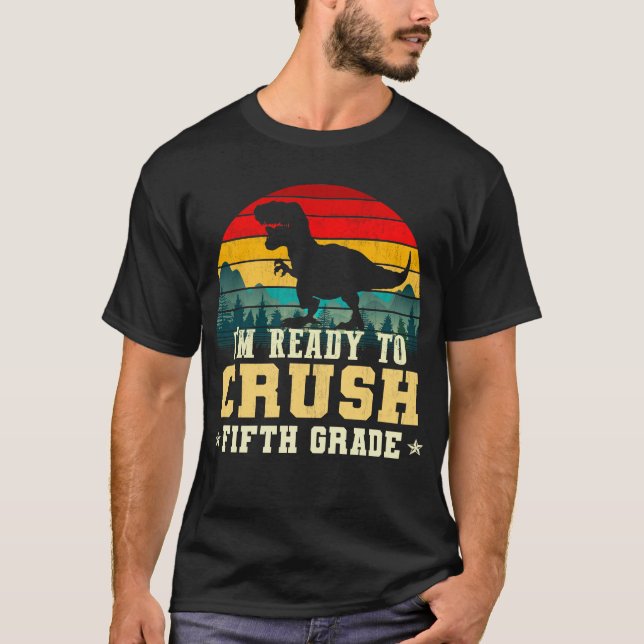 Camiseta estou pronto para esmagar 5 (Frente)