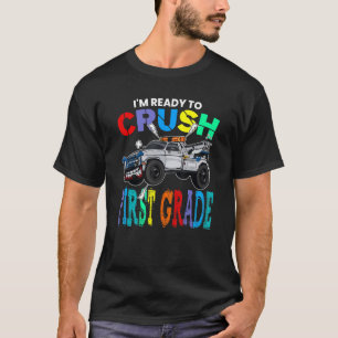 Camiseta Estou pronto para esmagar a caminhonete de primeir