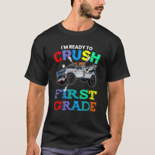 Camiseta Estou pronto para esmagar a caminhonete de primeir