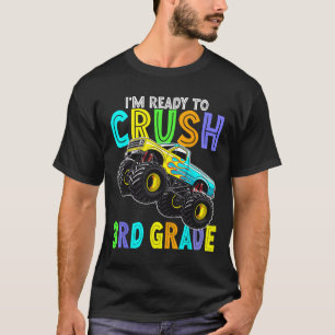 Camiseta Estou Pronto Para Esmagar Caminhão Monstro da Terc