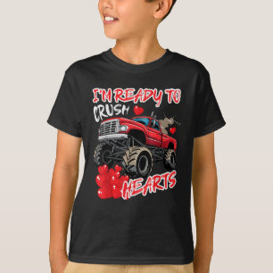 Camiseta Estou pronto para esmagar corações.