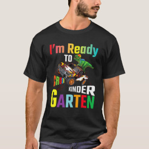 Camiseta Estou pronto para esmagar crianças do jardim de in