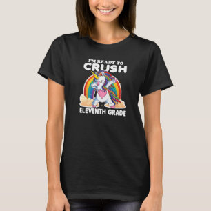 Camiseta Estou pronto para esmagar o 11º ano do Unicórnio 1