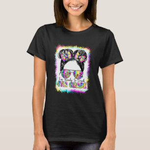 Camiseta Estou pronto para esmagar o 4º ano de volta ao col