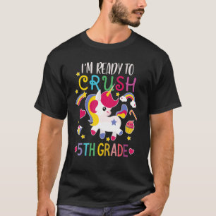 Camiseta Estou pronto para esmagar o 5 Grau Grátis, bebê Un