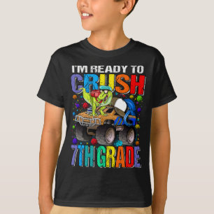 Camiseta Estou pronto para esmagar o caminhão de monstro 7