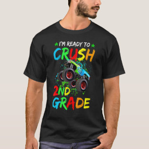Camiseta Estou pronto para esmagar o caminhão de monstro do