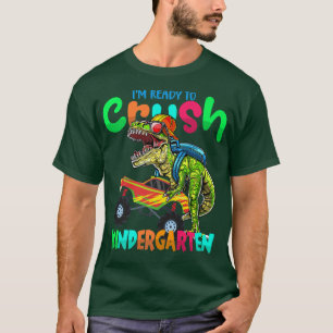 Camiseta Estou pronto para esmagar o caminhão do jardim de