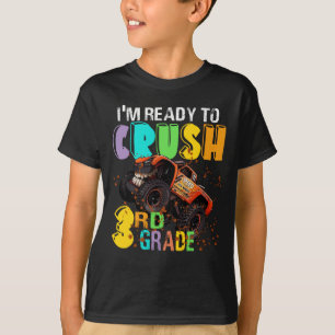 Camiseta Estou pronto para esmagar o caminhão do monstro d