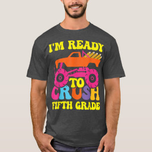 Camiseta Estou pronto para esmagar o caminhão do Monstro do