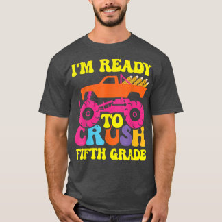 Camiseta Estou pronto para esmagar o caminhão do Monstro do