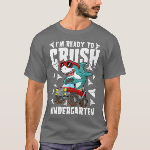 Camiseta Estou Pronto Para Esmagar O Caminhão Monstro De Tu