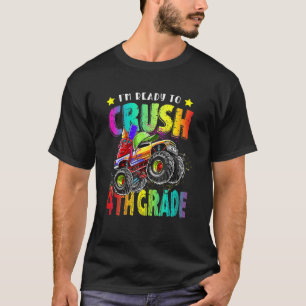 Camiseta Estou pronto para esmagar o Caminhão Monstro do 4º