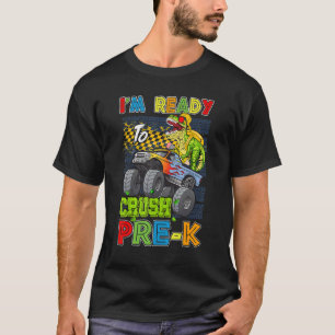 Camiseta Estou pronto para esmagar o Caminhão Monstro do Di