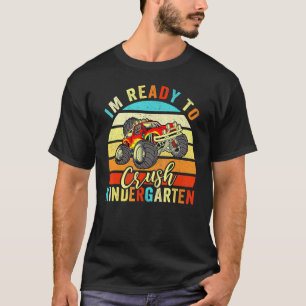 Camiseta Estou Pronto Para Esmagar O Caminhão Monstro Do Ja