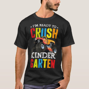 Camiseta Estou Pronto Para Esmagar O Caminhão Monstro Do Ja